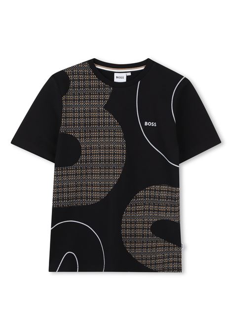 T-shirt con stampa HUGO BOSS KIDS | J5272409B